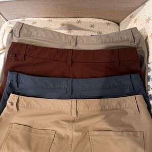 lululemon athletica Men's Dress Pants - Beige, Brown, Navy, Khaki